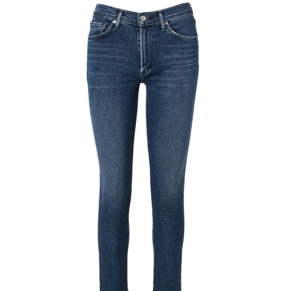 CITIZENS OF HUMANITY Skyla Mid-Rise Cigarette Jeans - Picture 1 of 3